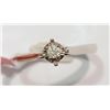Image 1 : 47-10KT GOLD DIAMOND RING MSRP $350