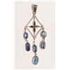Image 1 : 48-14KT GOLD SAPPHIRE PENDANT MSRP $750