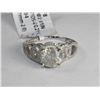Image 1 : 14K WHITE GOLD LADIES DIAMOND RING