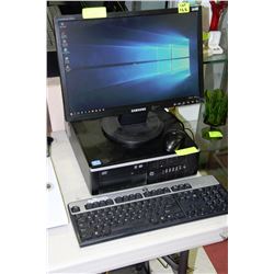 BUSINESS CLASS HP iNTEL i3/4GB RAM/ WIN 10 PRO