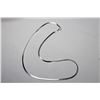 Image 1 : ITALY .925 STERLING SILVER HERRINGBONE NECKLACE