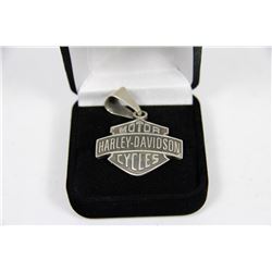 VINTAGE .925 STERLING SILVER HARLEY DAVIDSON