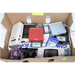 BOX GAMEBOY ADVANCE SP 3 GAMES