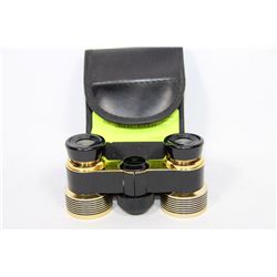 TASCO 3X POCKET BINOCULARS W/CASE