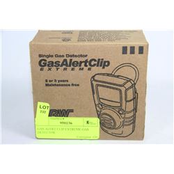 GAS ALERT CLIP EXTREME GAS DETECTOR