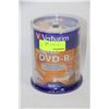 Image 1 : CASE OF 100 DVD-Rs
