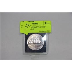 1987 COMMEMORATIVE CASED PROOF SILVER $1