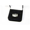 Image 1 : MENS VINTAGE .925 STERLING WITH AQUAMARINE RING