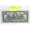 Image 1 : 1937 ONE DOLLAR BANKNOTE