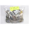 Image 1 : BAG OF APPROX 100 ASSORTED TRADE DOLLARS & TOKENS