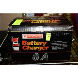MOTOMASTER BATTERY CHARGER 6AMP
