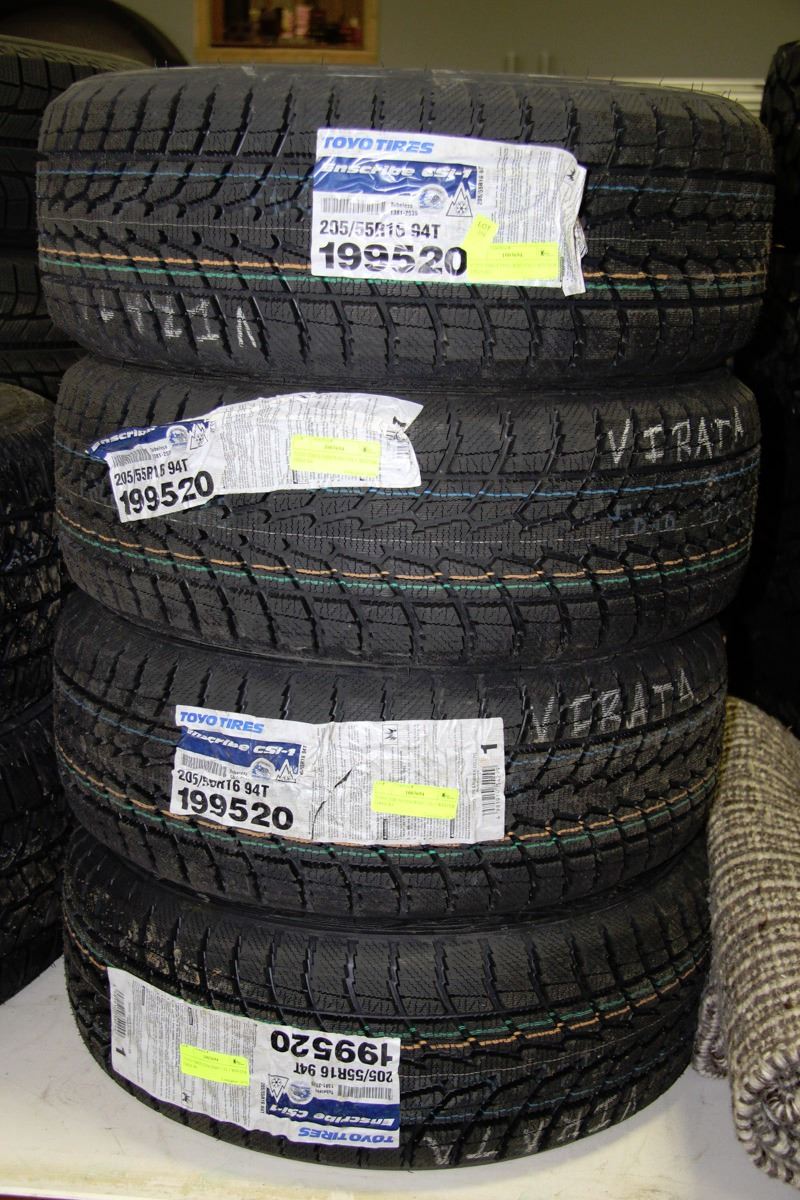 TOYO TIRES ENSCRIBE CSI-1 WINTER TIRES X4