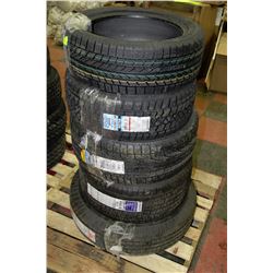 PALLET OF 6 ASSORTED NEW TIRES