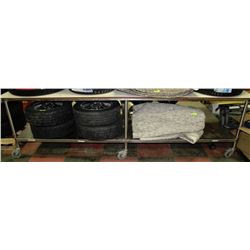 10FT 11" X 5 FT S/S COMMERCIAL TABLE