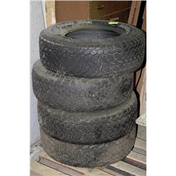 SET OF 4 BF GOODRICH -RUGGED TRAIL T/A TIRES