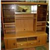 Image 1 : WOODEN ENTERTAINMENT CENTER