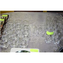 24PCS CRYSTAL GLASS SET