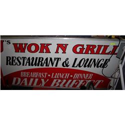LARGE RESTAURANT SIGN