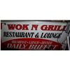 Image 1 : LARGE RESTAURANT SIGN