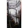 Image 1 : VENICE CANAL ON CANVAS