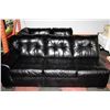 3PC BLACK LEATHER SECTIONAL