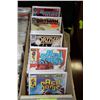 BOX WITH OVER 195 COLLECTIBLE COMICS