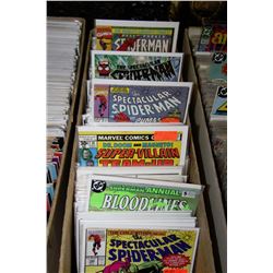 BOX WITH OVER 200 COLLECTIBLE COMICS