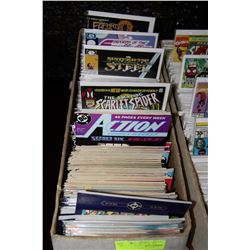 BOX WITH OVER 240 COLLECTIBLE COMICS
