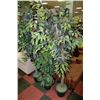 Image 1 : 3 ARTIFICIAL PLANTS