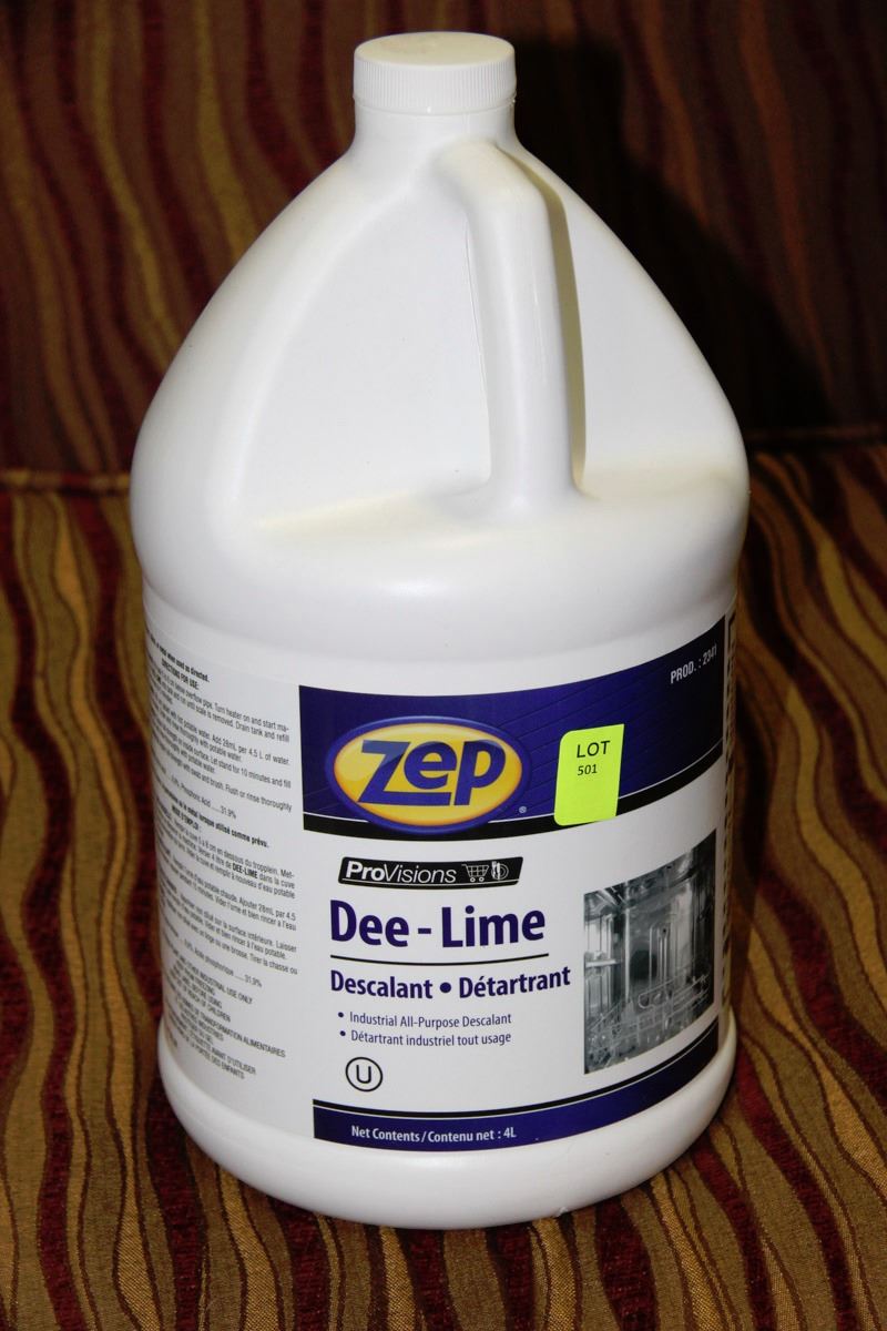 4L BOTTLE OF ZEP DEELIME DESCALANT