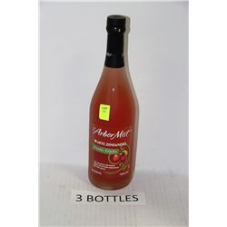 THREE 750ML BOTTLES OF ARBOR MIST WHITE ZINFANDEL
