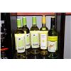 Image 1 : FIVE ASSORTED 750ML BOTTLES OF WHITE WINE
