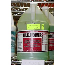 4L BOTTLE OF TILE POWER CHROME, TILE, & TOILET