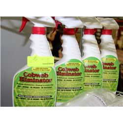 3 650ML BOTTLES OF COB WEB ELIMINATOR