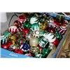 Image 1 : BOX OF CHRISTMAS TREE ORNAMENTS