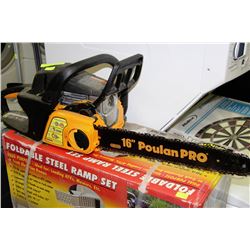POULAN PRO GAS CHAINSAW