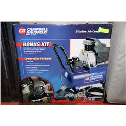 CAMBELL HAUSFELD 8 GALLON AIR COMPRESSOR WITH