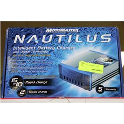 MOTOMASTER NAUTILUS INTELLIGENT BATTERY CHARGER