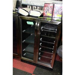 DANBY SILHOUETTE DUAL BAR FRIDGE/WINE CHILLER
