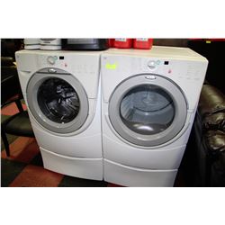 WHIRLPOOL DUET FRONT LOAD WASHER & DRYER SET