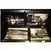 Image 1 : SET OF 4 VANCOUVER FRAMED PHOTOS ON CANVAS