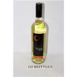 TEN 750ML BOTTLES OF COPPERMOON SAUVIGNON BLANC