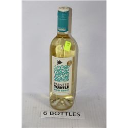 SIX 750ML BOTTLES OF PAINTED TURTLE PINOT GRIGIO