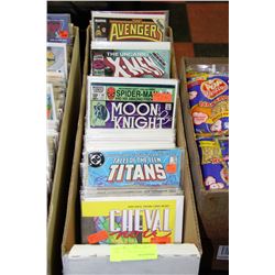BOX OF OVER 185 COLLECTOR COMICS