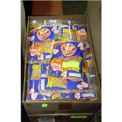 CASE OF POP WEAVER POPCORN WITH COCONUT OIL BUTTER