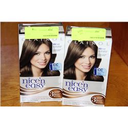 2 BOXES OF CLAIROL HAIR DYE