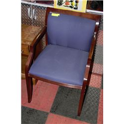 BLUE OFFICE CHAIR