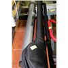 Image 1 : 2 FISHING ROD CASES - 1 WITH CONTENTS