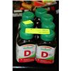 Image 1 : 7 BOTTLES WITH 90 CAPLETS OF VITAMIN D