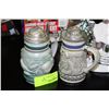 Image 1 : PAIR OF AVON COLLECTIBLE MINI STEINS